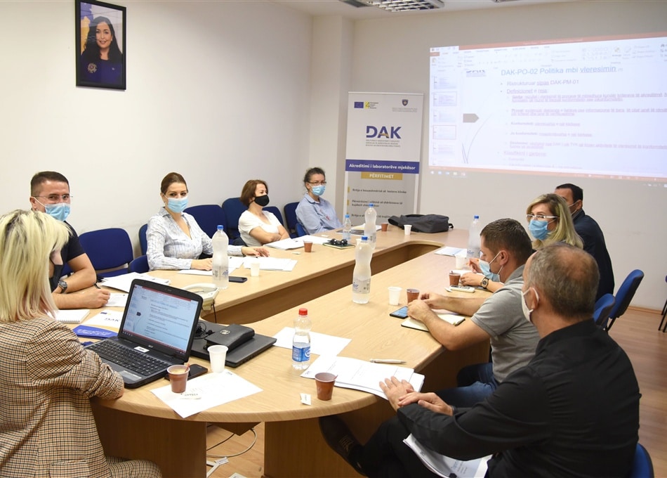 Mbahet trajnimi për dokumentet e Sistemit të Menaxhimit sipas Standardit ISO/IEC 17011:2017